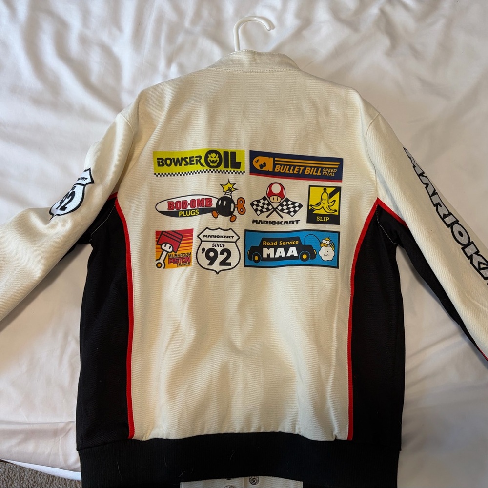 Nintendo Kids Jacket - Black and White